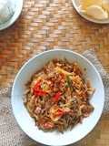 Tumis Jantung Pisang Rebon