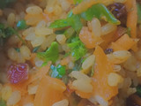 Brown rice salad