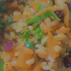 A picture of Brown rice salad.