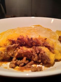 Une photo de Gratin potimarron à la tomate
