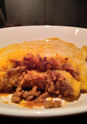 Une photo de Gratin potimarron à la tomate