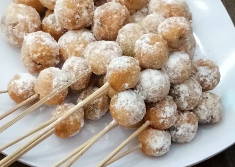 Resep Sus goreng lembut campur kismis Anti Gagal