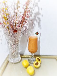 عکسی از دستور اسموتی زردآلو