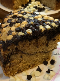 A picture of Whole Wheat Choco Marble Cake – No Egg, No Butter, No All Purpose Flour.