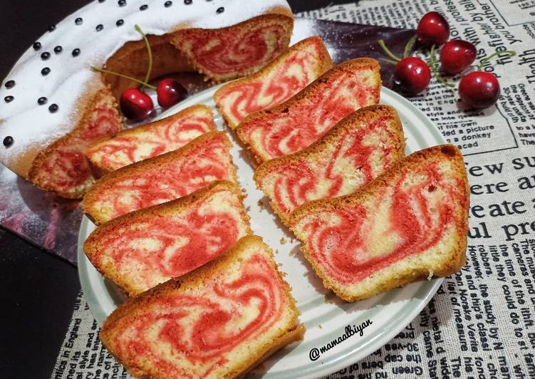 Bagaimana Menyiapkan 155. Marble Cake ala Pak Sahak, Lezat