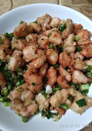Foto resep Ayam tepung cabe ijo