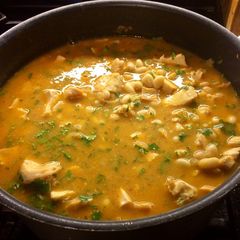 A picture of White Chicken Chili.