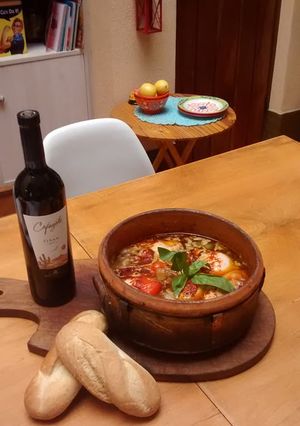 Una foto de Pollo a la cerveza negra