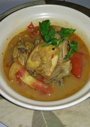 Foto resep Ayam Kuah Garang Asam
