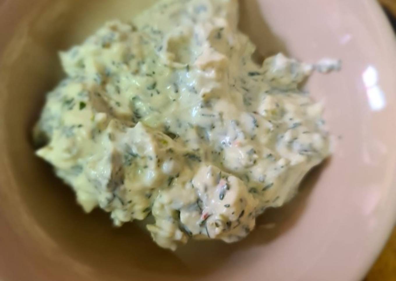 Cream cheese herb dip