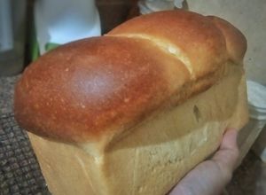 Foto resep Sourdough bread loaf alias roti tawar sourdough