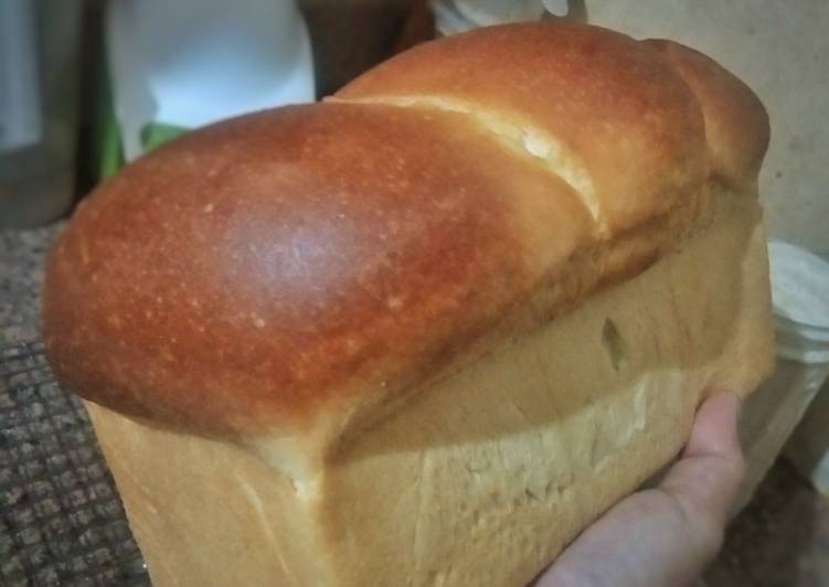 Resep Sourdough bread loaf alias roti tawar sourdough Anti Gagal