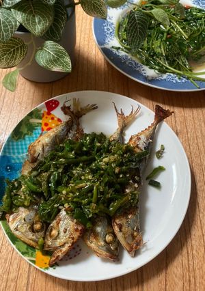 Foto resep Ikan Goreng Balado Hijau Ulu Rub