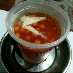 A picture of Tomato soup.