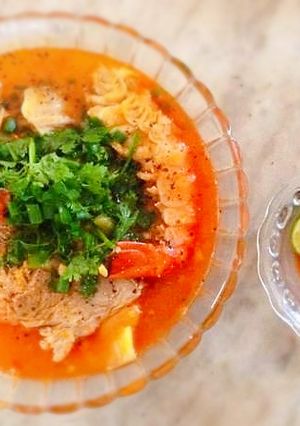 Hình của món Bánh canh tôm càng xanh.