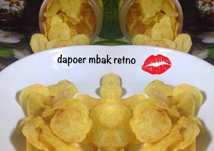 Resep Kripik Kentang Homemade Oleh Dapoer Mbak Retno Cookpad