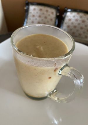 صورة لوصفة التلبينة النبوية🍃