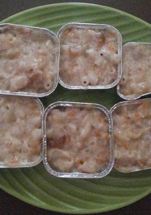 Foto resep Makaroni schotel kukus delicious