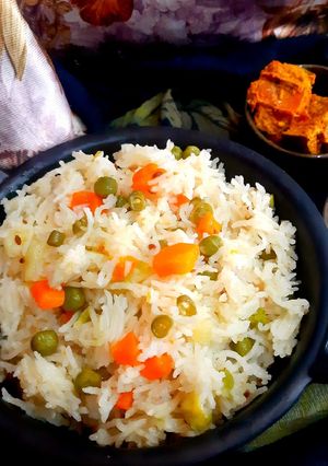 A picture of Veg rice.