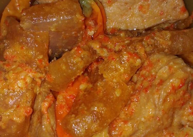 Resep masakan Sambal krecek gudeg | Cara Membuat Sambal krecek gudeg Yang Mudah Dan Praktis