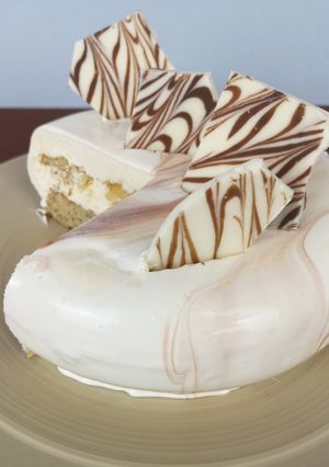 Eszterházy mousse torta recept fotója
