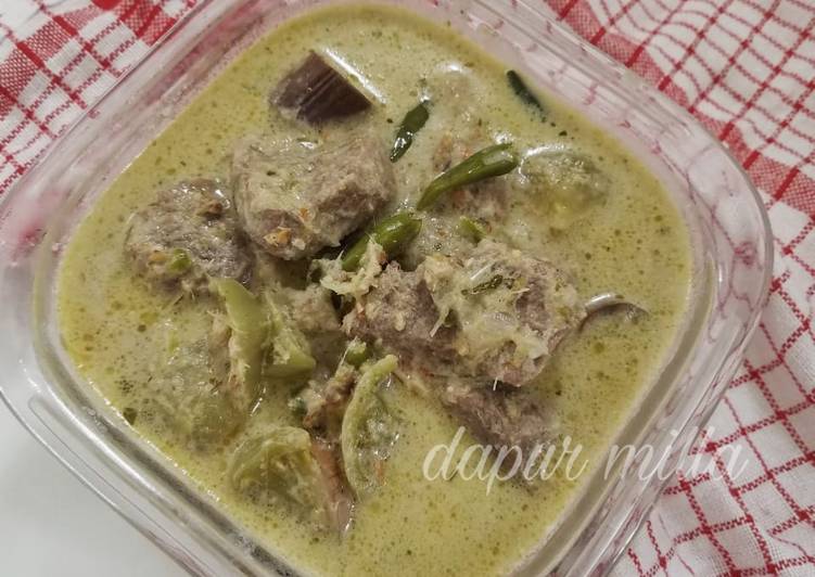 Kari Hijau ala Thailad