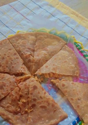 A picture of Fusion fire paratha.