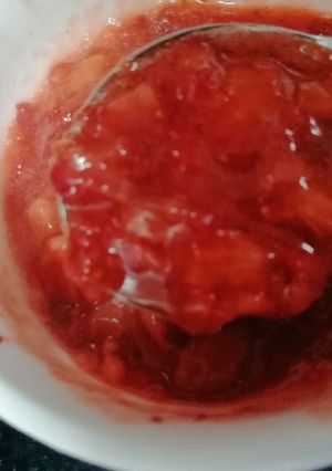 صورة لوصفة 🍓🍓أسرع مربى الفراولة صحيه وصالحه للكيتو دايت 🍓🍓