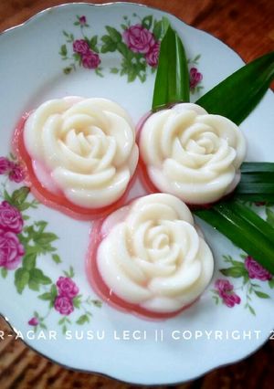 Foto resep Agar-Agar Susu Leci