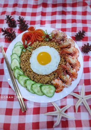 Foto resep Mie goreng udang