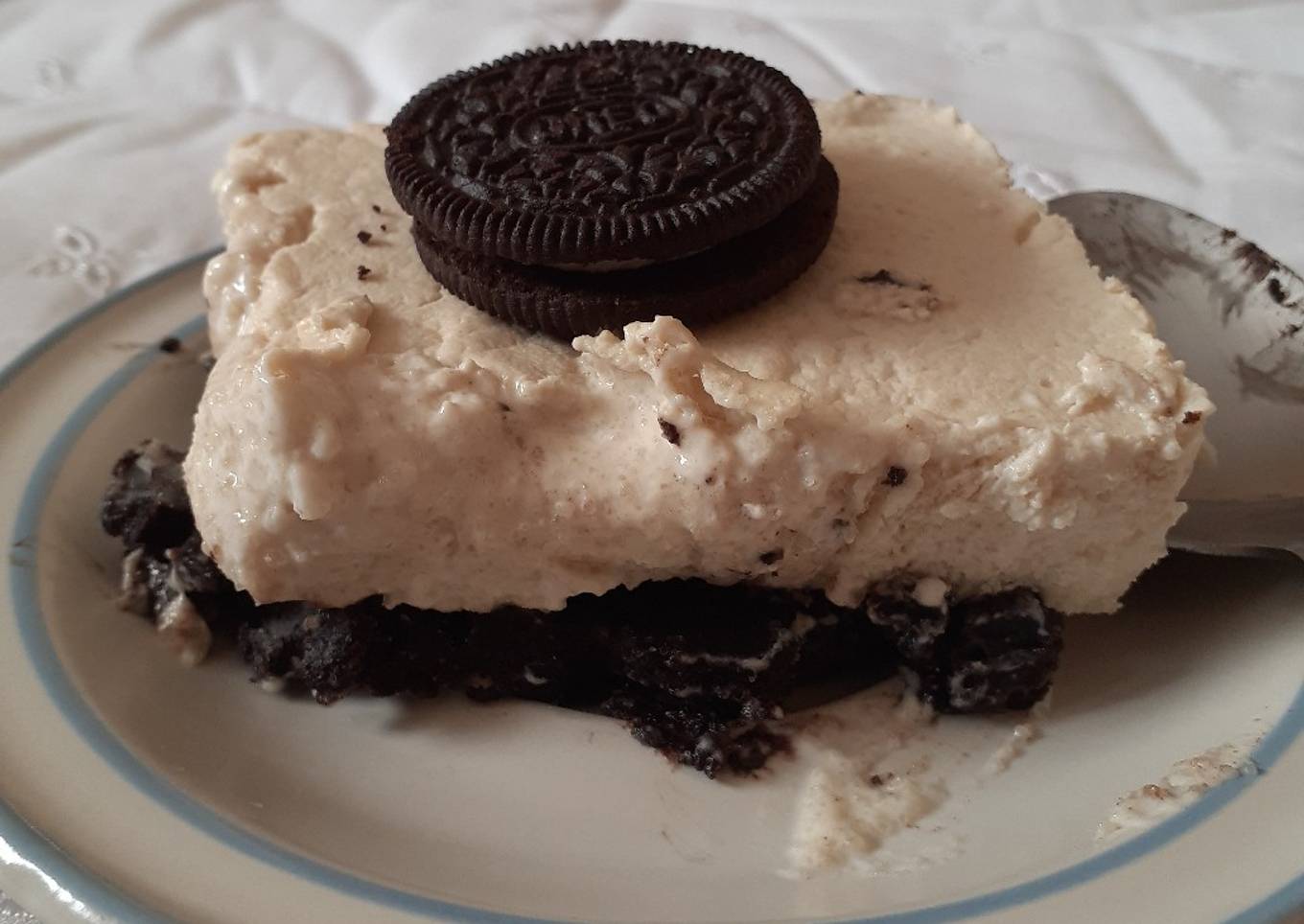 Cheesecake de oreo