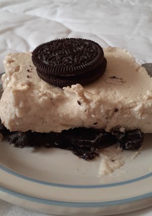 Una foto de Cheesecake de oreo