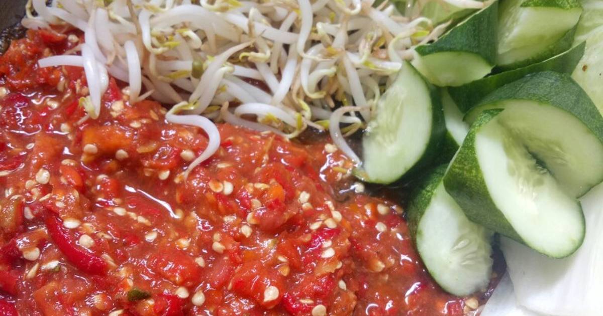 Resep Sambal Terasi Mentah 🌶🌶 Oleh Resep My Dr Kie 🌶🍴 Cookpad