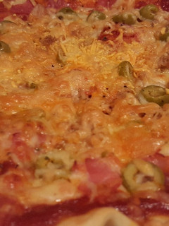 Una foto de Pizza casera