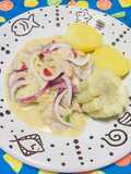 Ceviche Clásico de lenguado!!