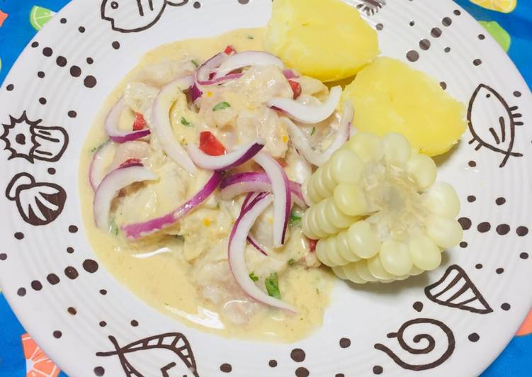 Ceviche Clásico de lenguado!!