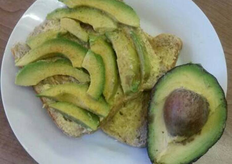 Steps to Prepare Homemade Avo on toast