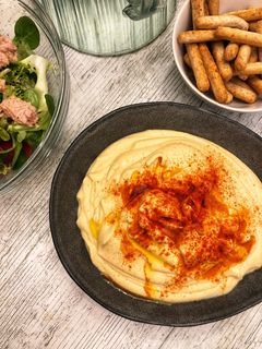 Una foto de Hummus en Moulinex iCompanion Touch