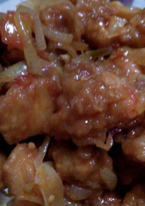 Foto resep Ayam saus padang