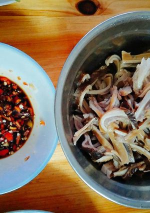 Hình của món Bao tử heo hầm tiêu đen.