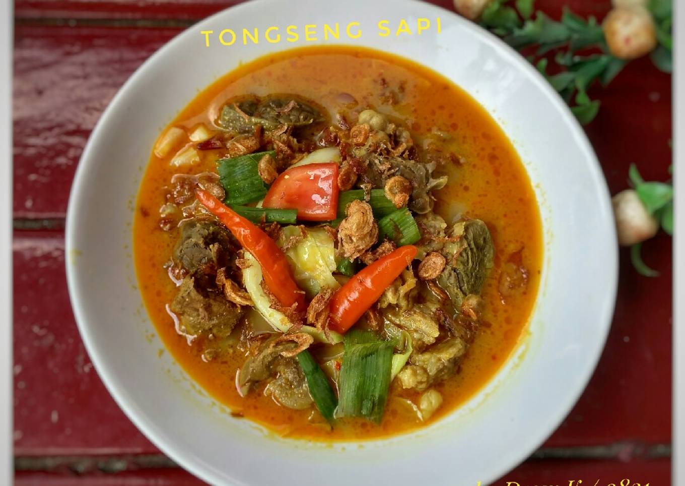 42. Tongseng sapi
