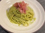 A picture of kelp pasta
