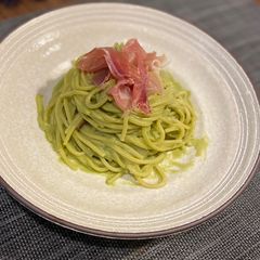 A picture of Matcha Pasta.