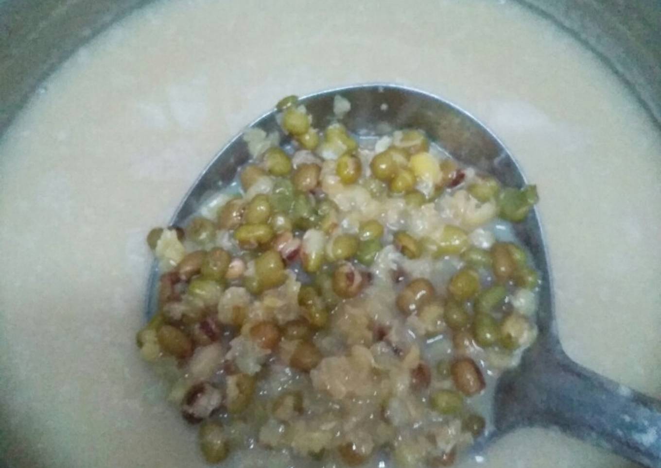 Bubur Kacang Hijau Susu (enak banget)