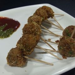 Vegetable lollipops A picture of Vegetable lollipops.