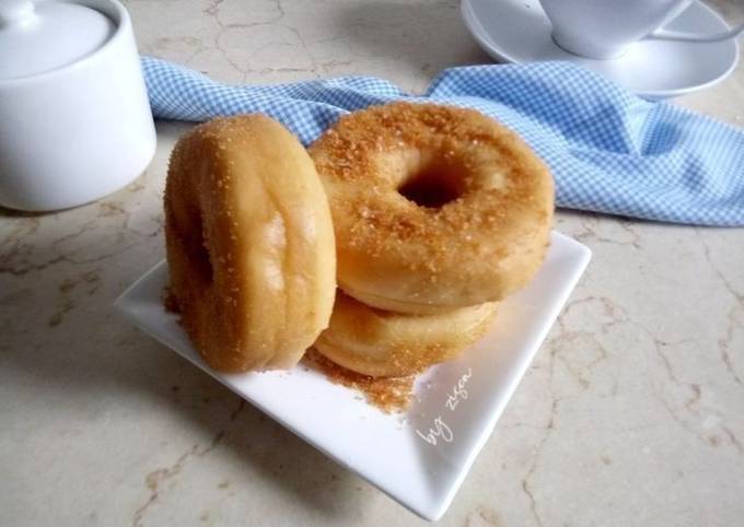 Ini dia! Resep bikin Donat Gula Palem  enak