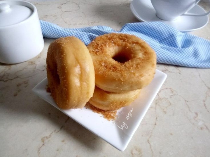 Ini dia! Resep bikin Donat Gula Palem  enak