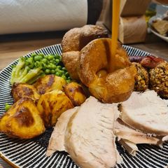 A picture of Roast dinner.