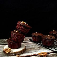 Choco Walnut Muffins A picture of Choco Walnut Muffins.