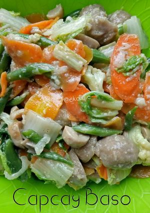 Foto resep Capcay Bakso
